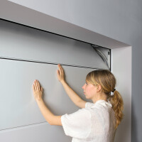 Hörmann - Sektionaltor - Woodgrain - L-Sicke - RAL nach Wahl - Breite 4500 mm
