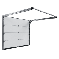 Normstahl Sektionaltor Smart Style Brilliant Graumetallic Antrieb