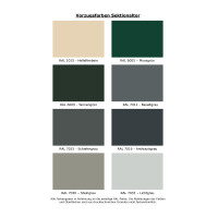 Hörmann - Sektionaltor - Silkgrain - L-Sicke - Vorzugsfarben - Breite 4250 mm