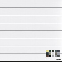 Hörmann - Sektionaltor - Silkgrain - M-Sicke - Vorzugsfarben - Breite 2190 mm